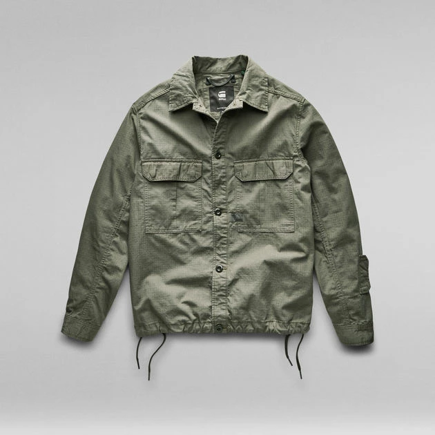 G-Star Raw 2 Flap Pocket Relaxed Overshirt - Image 4