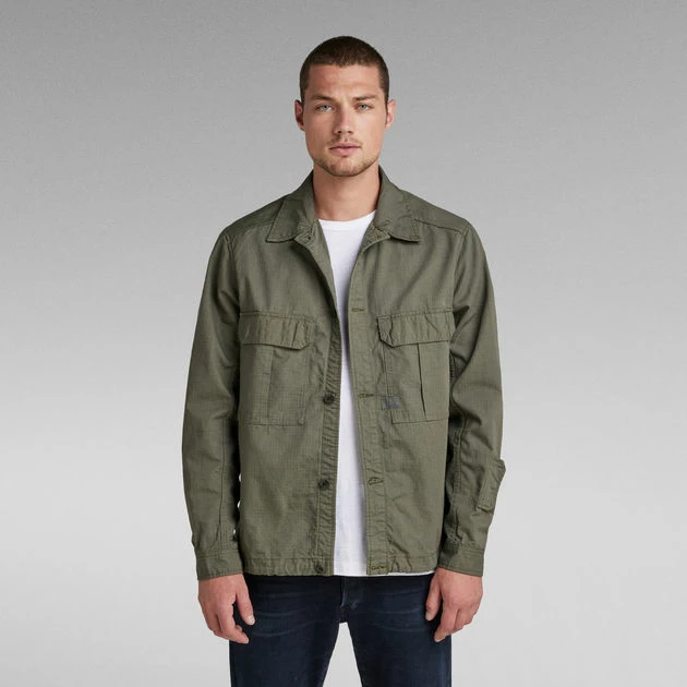 G-Star Raw 2 Flap Pocket Relaxed Overshirt