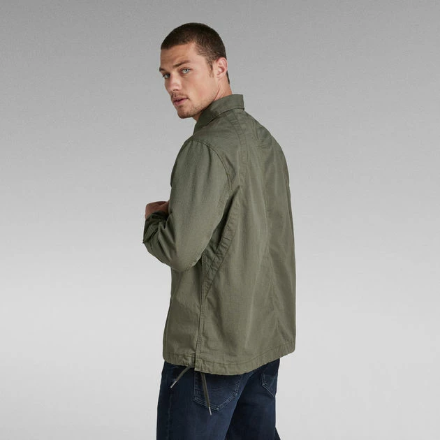G-Star Raw 2 Flap Pocket Relaxed Overshirt - Image 3