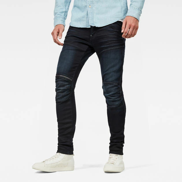 G-Star Raw 5620 3D Zip Knee Super Slim Jeans