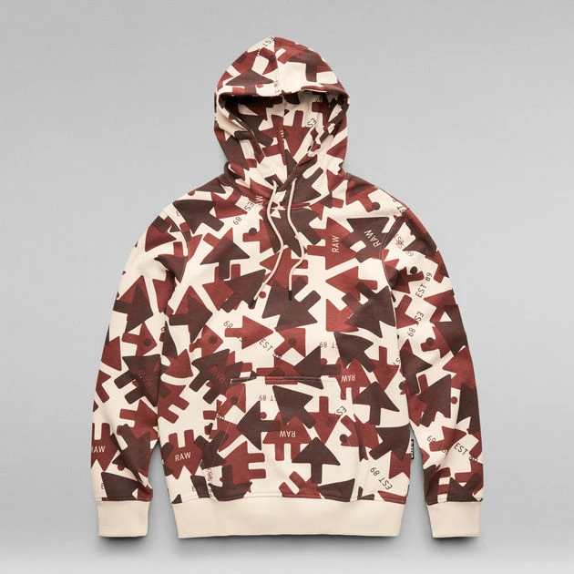 G-Star Raw Arrow Camo Hooded Sweater - Image 4