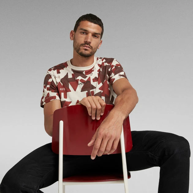 G-Star Raw Arrow Camo Loose T-Shirt - Image 5