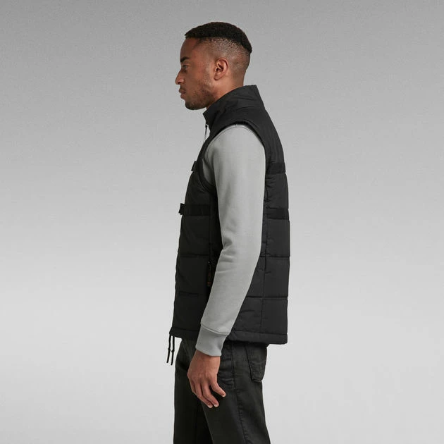 G-Star Raw Attac Tape Quilted Padded Vest - Image 2