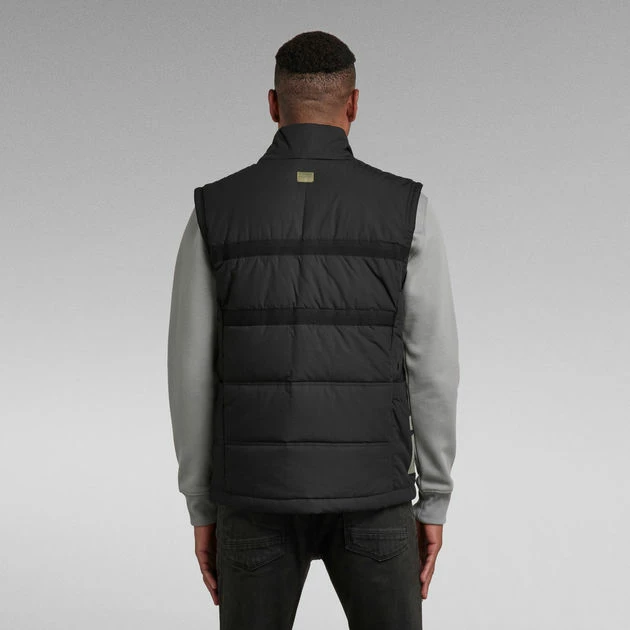 G-Star Raw Attac Tape Quilted Padded Vest - Image 3