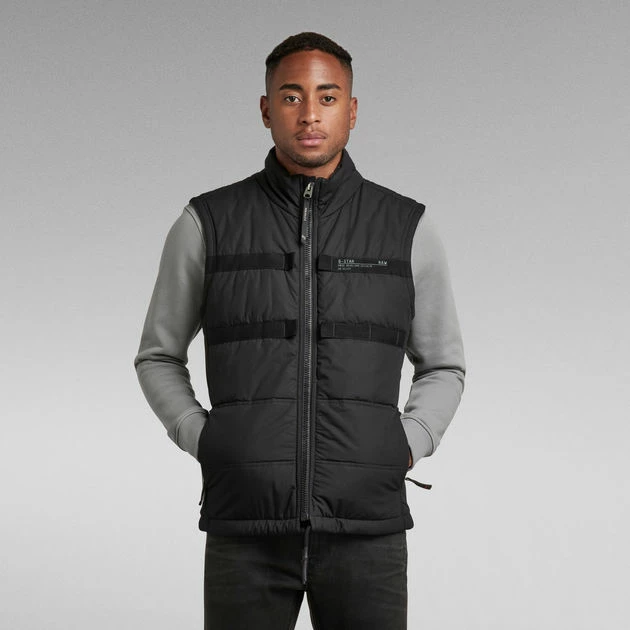 G-Star Raw Attac Tape Quilted Padded Vest