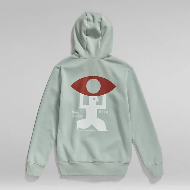 G-Star Raw Back Graphic Hooded Sweater - Image 5