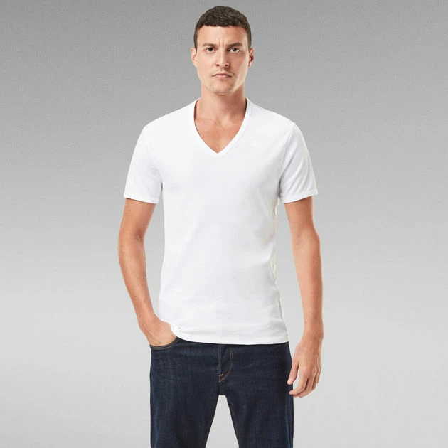 G-Star Raw Basic V-Neck T-Shirt 2-Pack