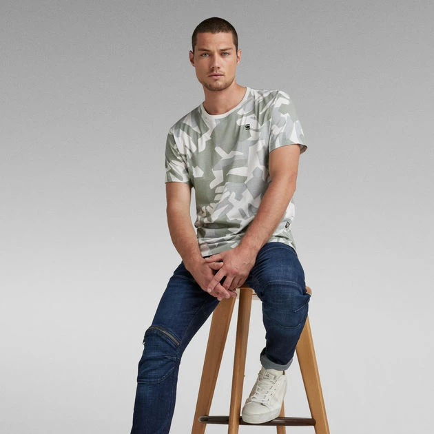 G-Star Raw Camo Allover T-Shirt - Image 5