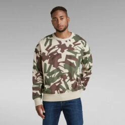 G-Star Raw Camo Oversized Sweater