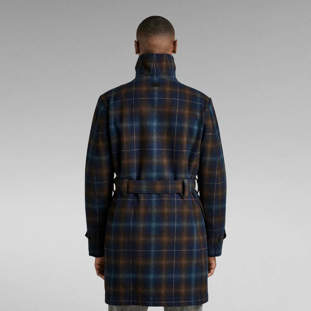 G-Star Raw Check Wool Coat - Image 3