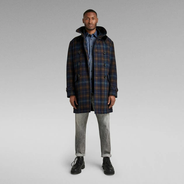 G-Star Raw Check Wool Coat - Image 5