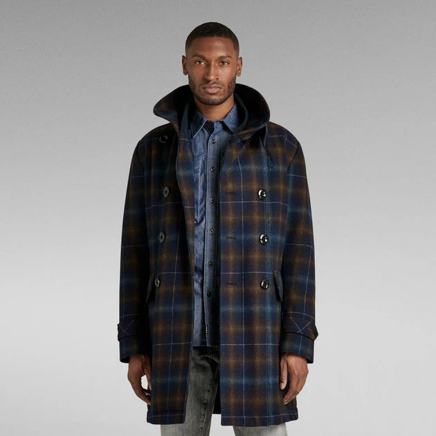 G-Star Raw Check Wool Coat