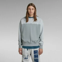 G-Star Raw Color Block Oversized Sweater