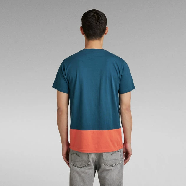 G-Star Raw Color Block RAW. T-Shirt - Image 3