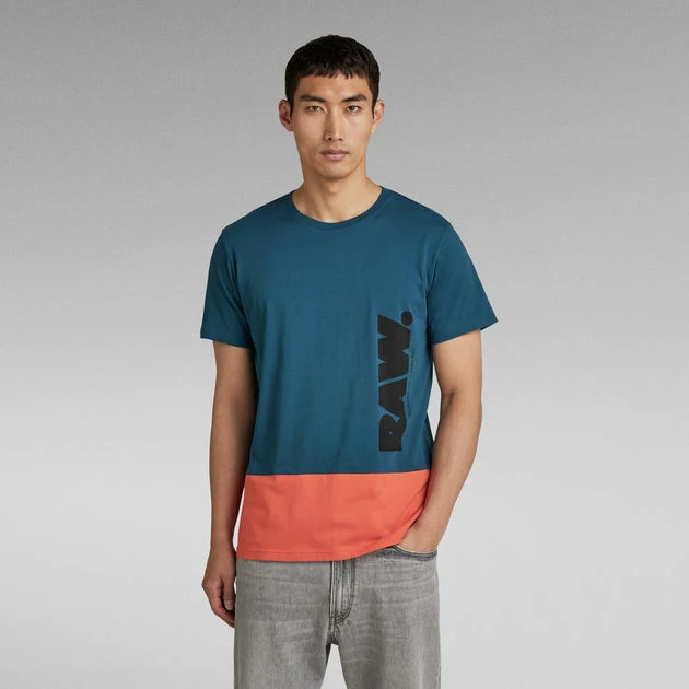 G-Star Raw Color Block RAW. T-Shirt