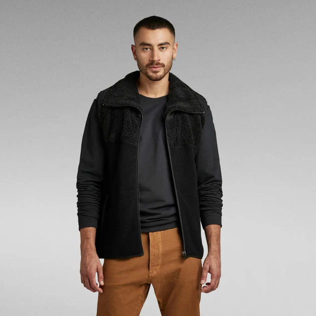 G-Star Raw Dast Shearling Knitted Bodywarmer