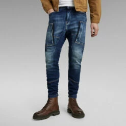 G-Star Raw Denim Cargo 3D Skinny Jeans