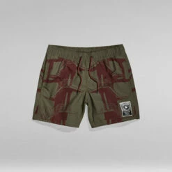 G-Star Raw Dirik Building Allover Swim Shorts
