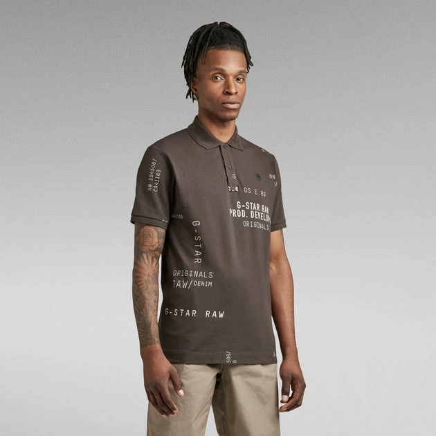 G-Star Raw Dunda Slim Allover Polo