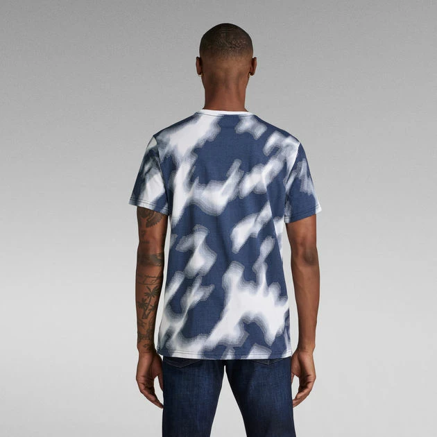 G-Star Raw Faded Allover Print T-Shirt - Image 3