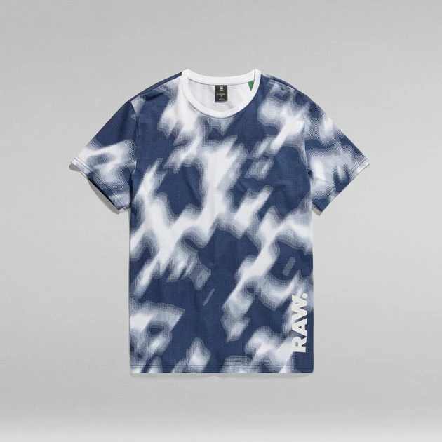 G-Star Raw Faded Allover Print T-Shirt - Image 4