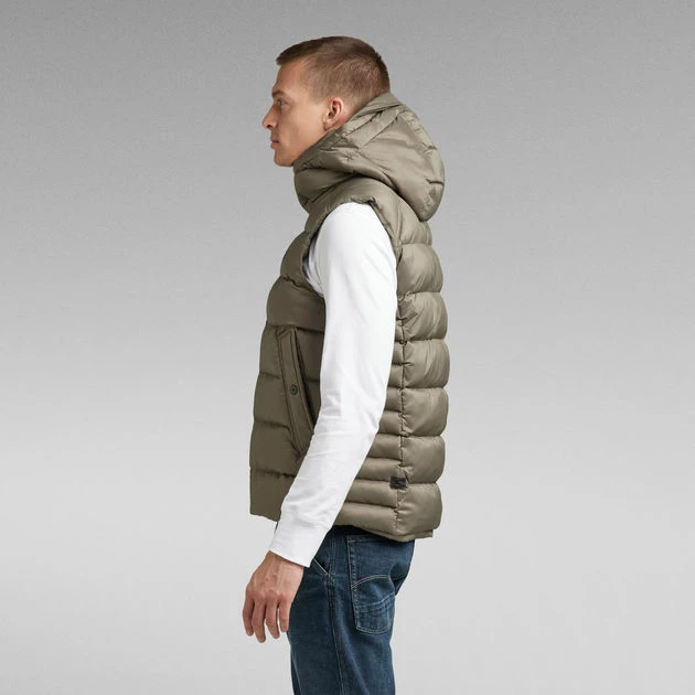 G-Star Raw G-Whistler Padded Hooded Vest - Image 2