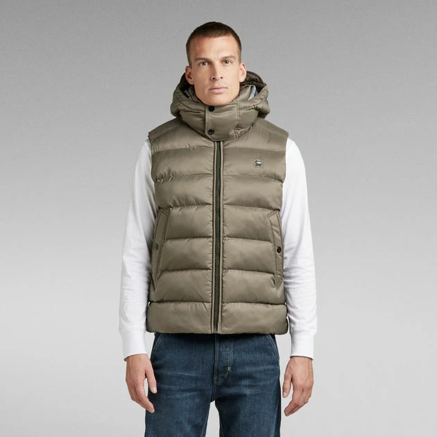 G-Star Raw G-Whistler Padded Hooded Vest