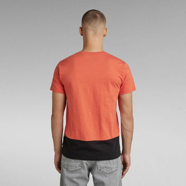 G-Star Raw Hard Core Denim Color Block T-Shirt - Image 3