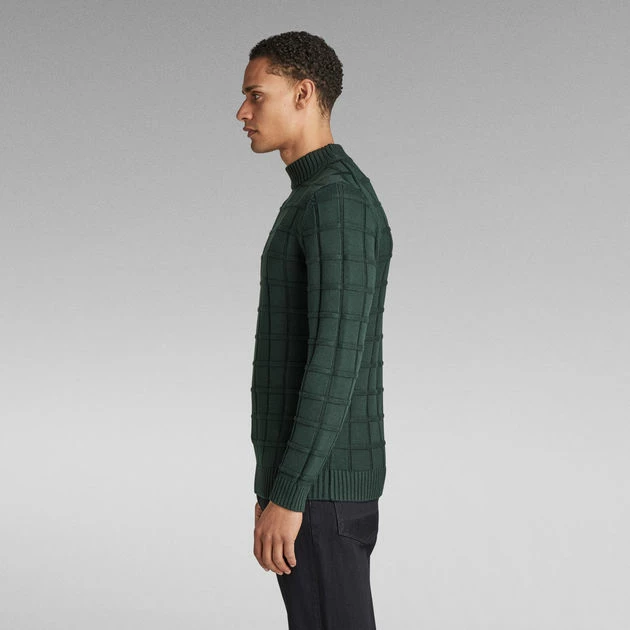 G-Star Raw Heavy Table Mock Knitted Sweater - Image 2