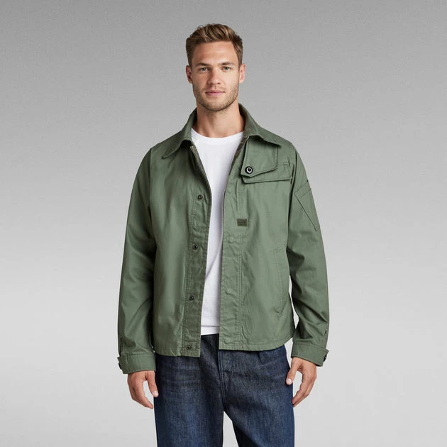 G-Star Raw High Collar Overshirt