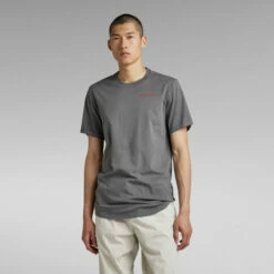 G-Star Raw Lash Back Text T-Shirt