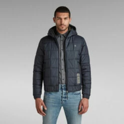 G-Star Raw Meefic Square Quilted Hooded Jacket