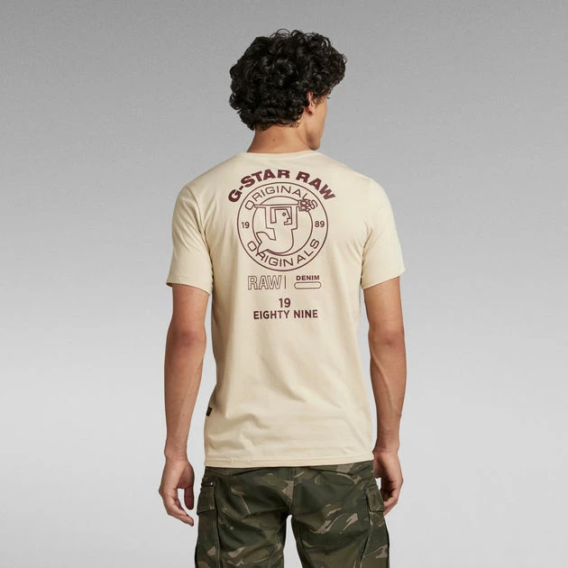 G-Star Raw Merman Back Graphic Slim T-Shirt - Image 3
