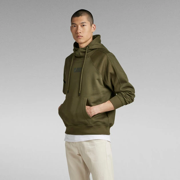 G-Star Raw Moto Loose Hooded Sweater - Image 2