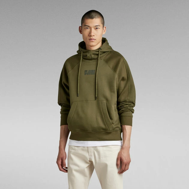 G-Star Raw Moto Loose Hooded Sweater