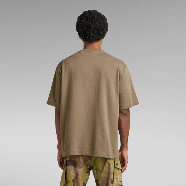 G-Star Raw Oversized Boxy T-Shirt Chest Pocket - Image 3