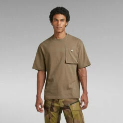 G-Star Raw Oversized Boxy T-Shirt Chest Pocket