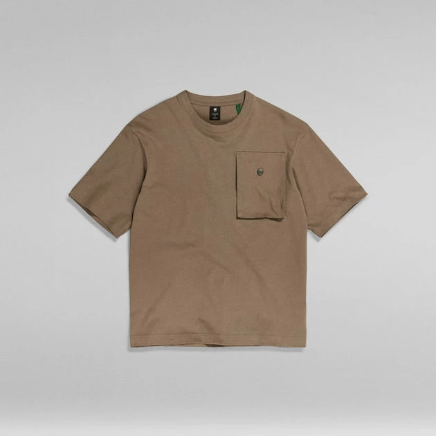 G-Star Raw Oversized Boxy T-Shirt Chest Pocket - Image 4
