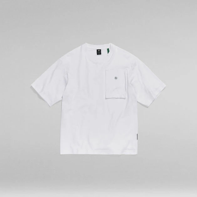 G-Star Raw Oversized Boxy T-Shirt Chest Pocket - Image 4