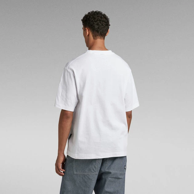 G-Star Raw Oversized Boxy T-Shirt Embro RAW - Image 3