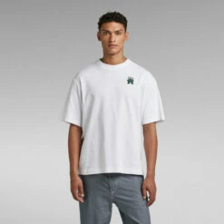 G-Star Raw Oversized Boxy T-Shirt Embro RAW