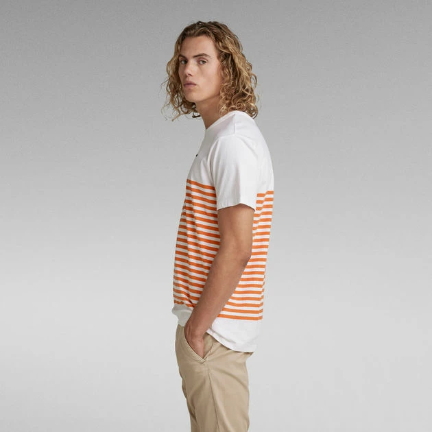 G-Star Raw Placed Stripe Graphic T-Shirt - Image 2