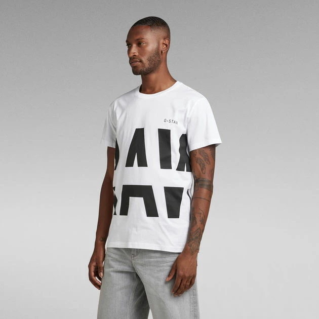 G-Star Raw Raw Strike Thru T-Shirt - Image 2