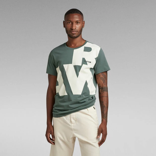 G-Star Raw Scaled Up Raw Chest T-Shirt