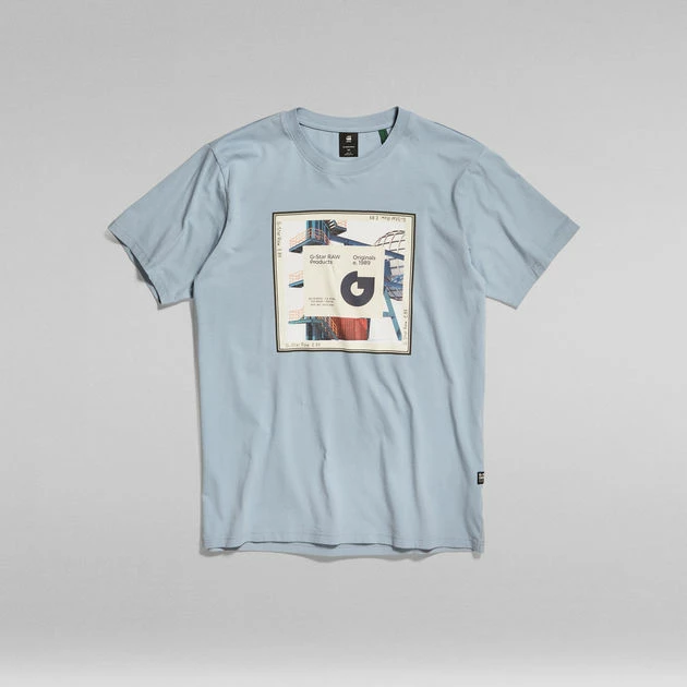 G-Star Raw Scarf PhoT-Shirtrint T-Shirt - Image 4