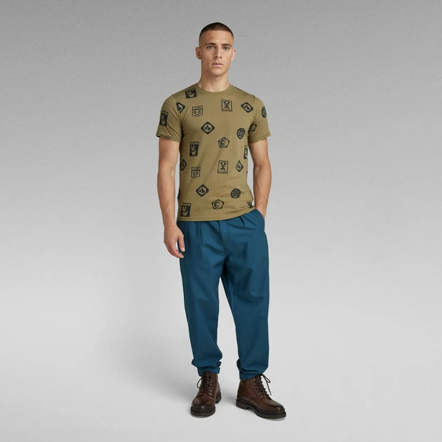 G-Star Raw Shield Allover Slim T-Shirt - Image 5