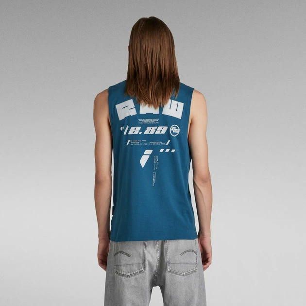 G-Star Raw Sobiru Back Graphic Tank Top - Image 3