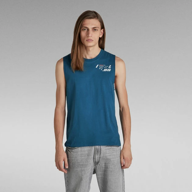 G-Star Raw Sobiru Back Graphic Tank Top