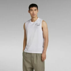G-Star Raw Sobiru Back Graphic Tank Top