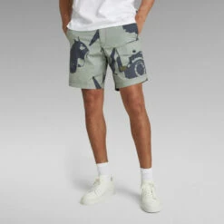 G-Star Raw Sport Trainer Shorts Allover